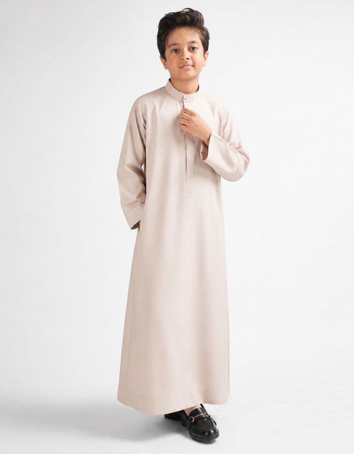 Blended Fawn Jubba - J. Junaid Jamshed