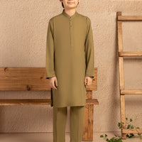 Blended Light Green Kurta Trouser - J. Junaid Jamshed