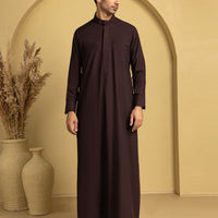 Blended Red Jubba - J. Junaid Jamshed