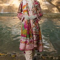 Lawn Multi Unstitched Suit - J. Junaid Jamshed