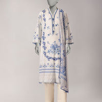 Lawn Multi Unstitched Suit - J. Junaid Jamshed
