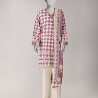 Lawn Multi Unstitched Suit - J. Junaid Jamshed