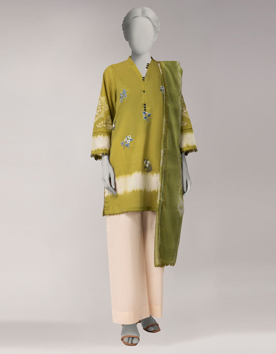 Lawn Multi Unstitched Suit - J. Junaid Jamshed
