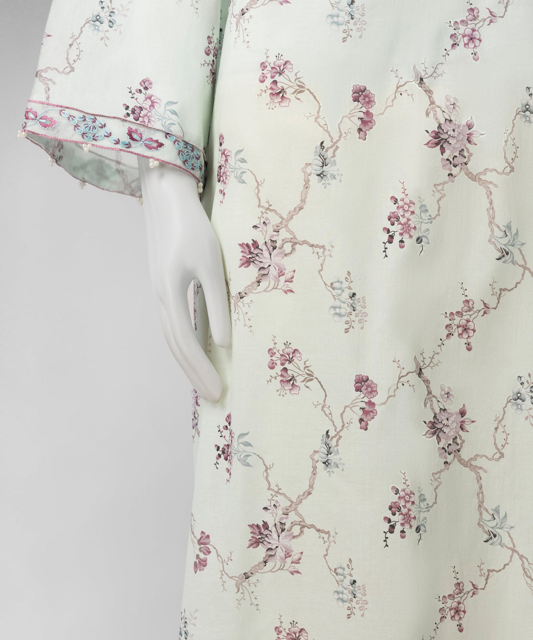Lawn Multicolor Unstitched Suit - J. Junaid Jamshed