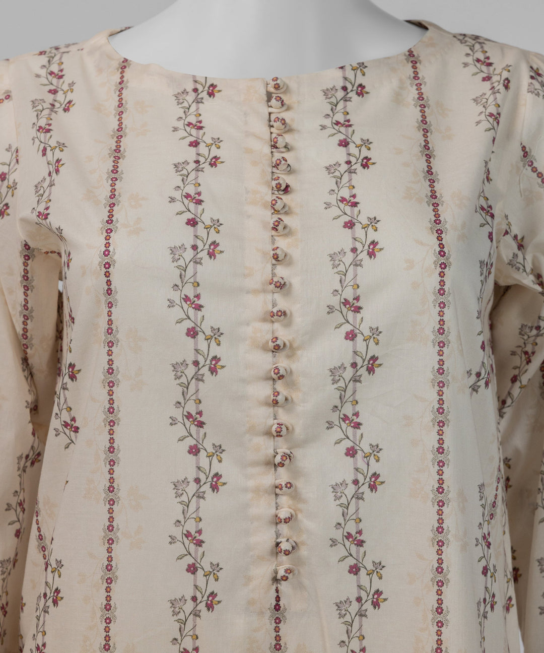 Lawn Multicolor Unstitched Suit - J. Junaid Jamshed