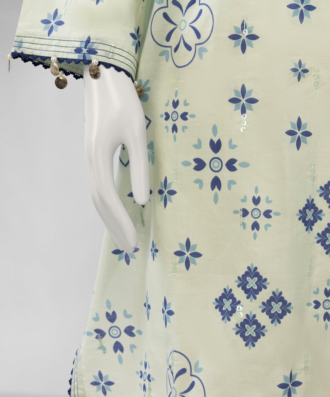 Lawn Multicolor Unstitched Suit - J. Junaid Jamshed