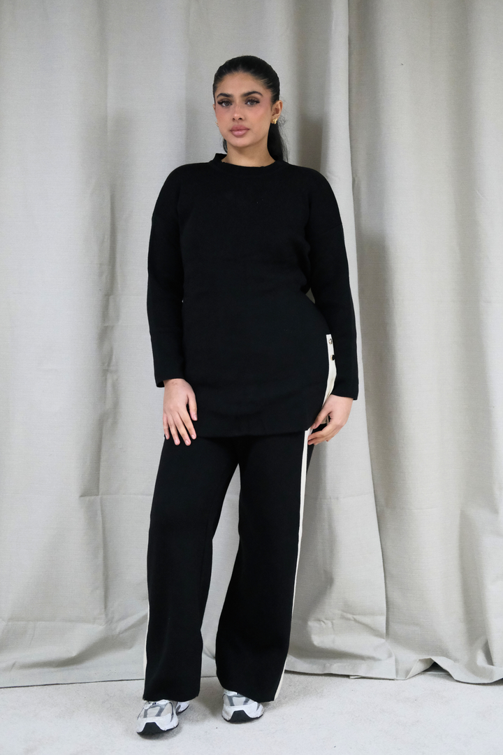 Mable Black Knit Co-Ord