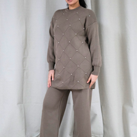 Noelle Mocha Knit Co-Ord