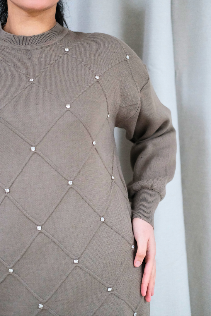 Noelle Mocha Knit Co-Ord