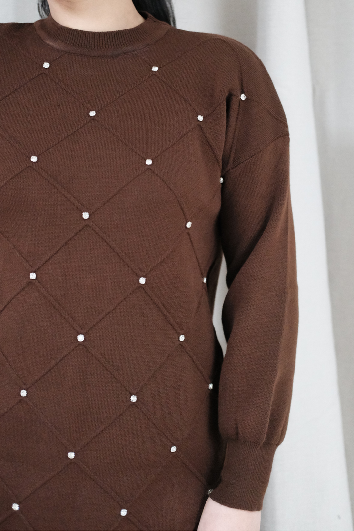 Noelle Brown Knit Co-Ord