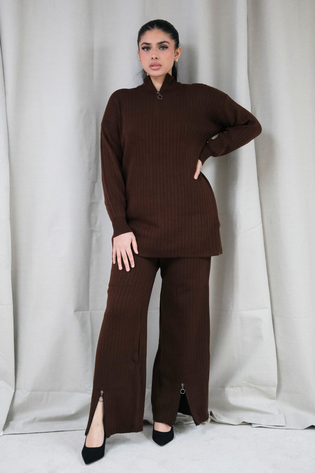 Arden Brown Zip Co-Ord