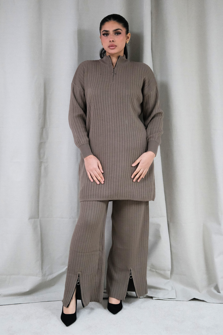 Arden Mocha Zip Co-Ord