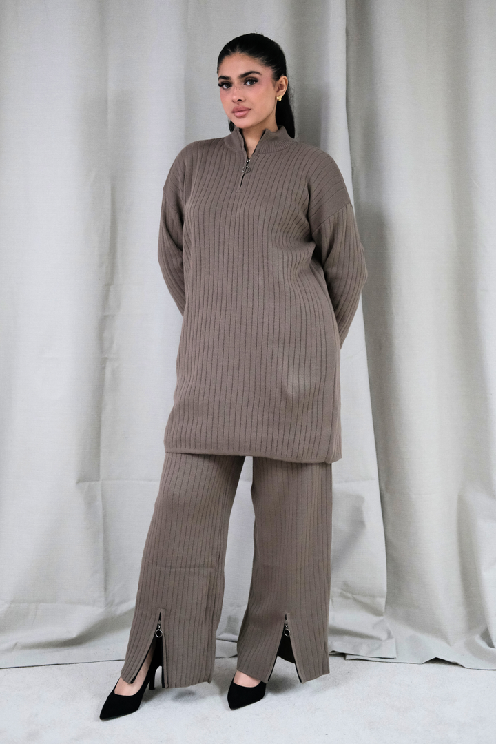 Arden Mocha Zip Co-Ord