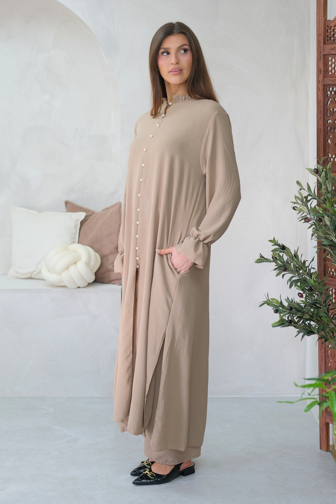 Nura Beige Co-Ord