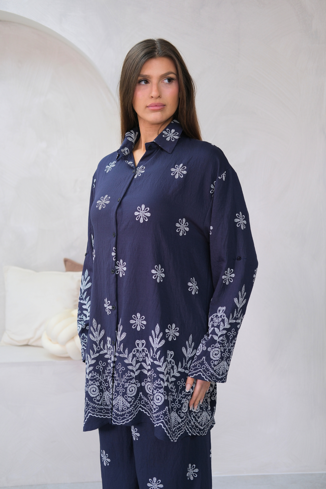 Indigo Fleur Navy Co-Ord