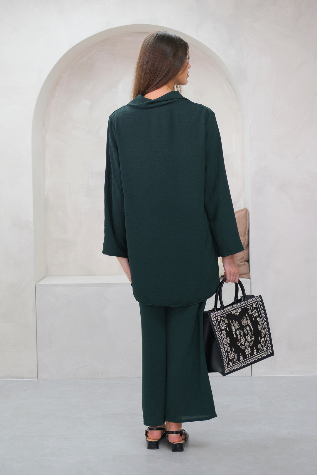 Noir Zip Green Co-ord
