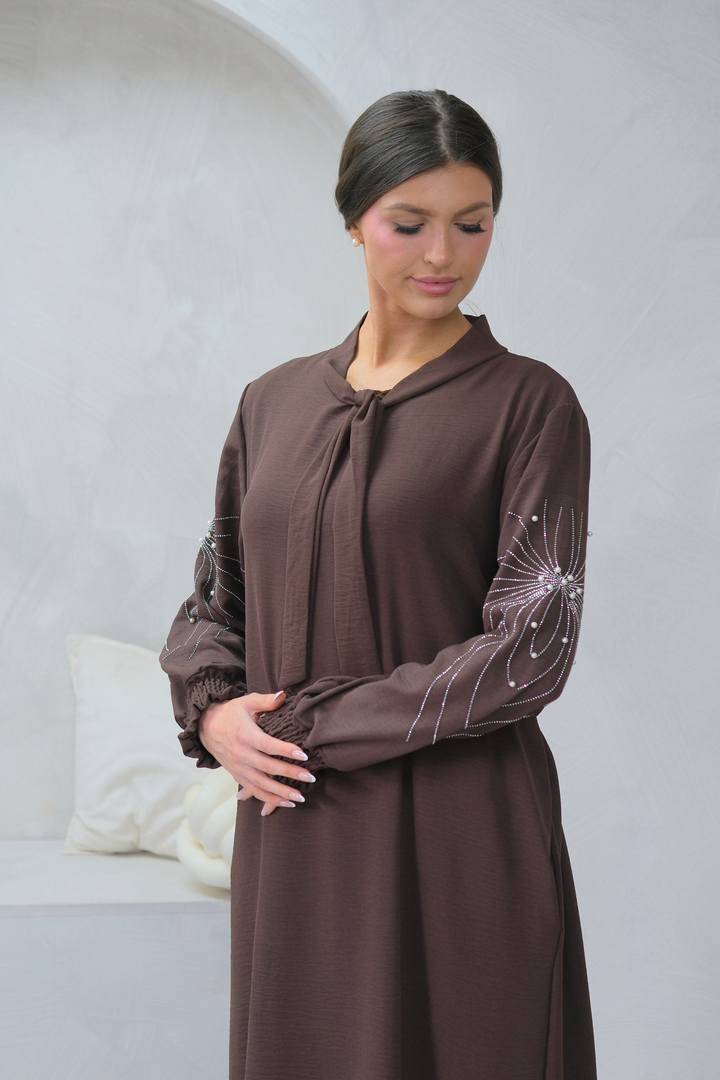 Elan Embellished Brown Co-ord