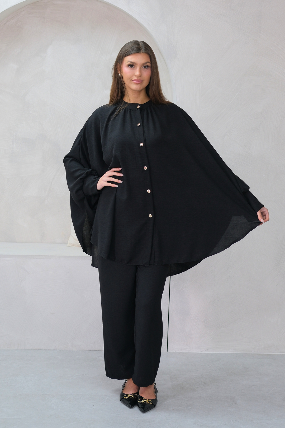 Flow Black Co-ord