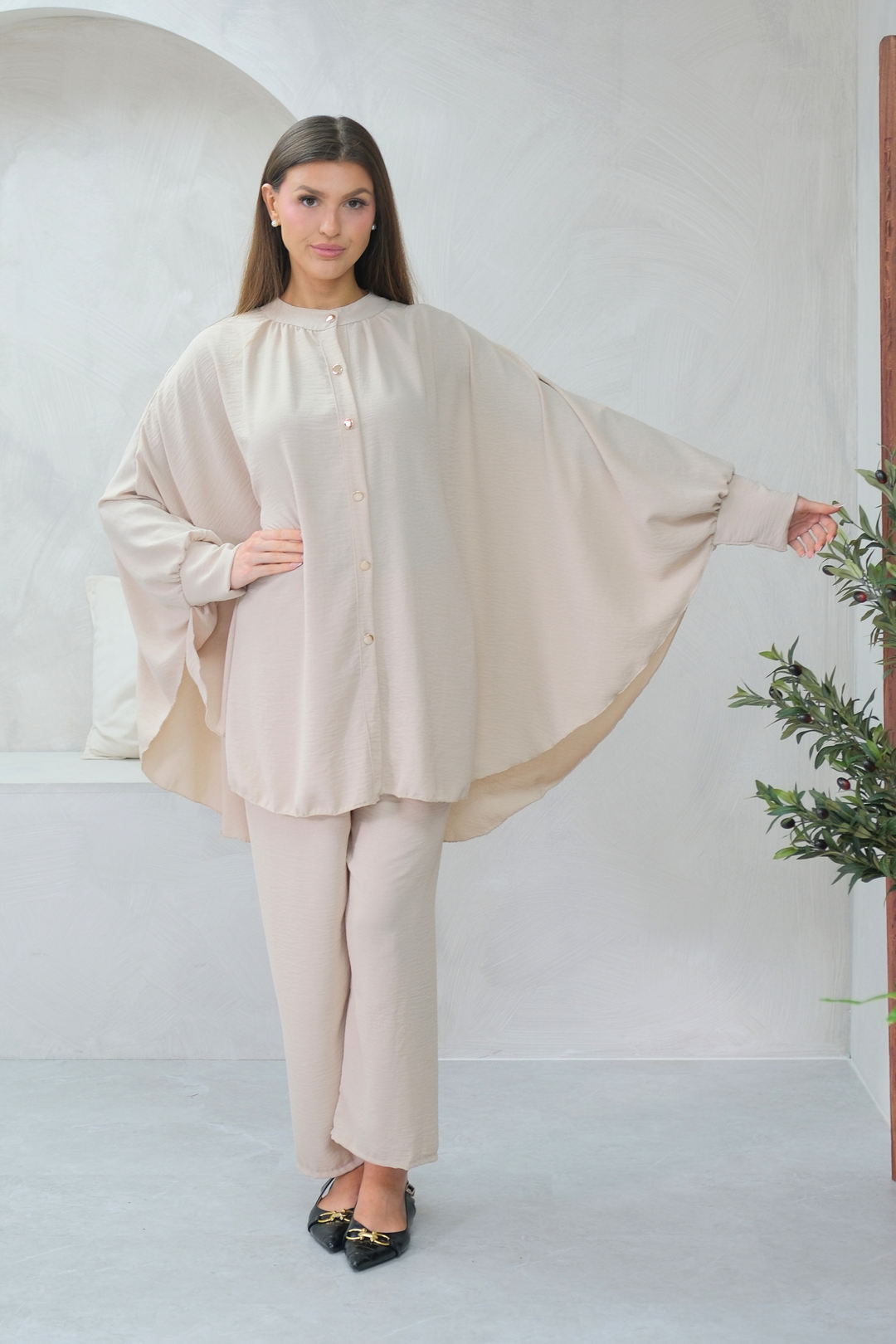 Flow Beige Co-ord