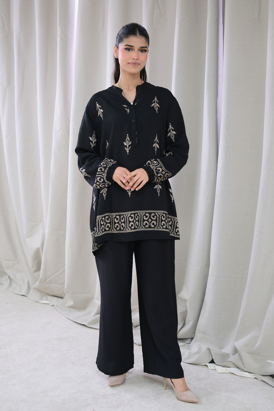 Siena Black Co-Ord