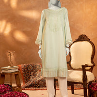 Zari Blue Kurti - J. Junaid Jamshed