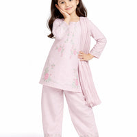 Lawn Lilac Stitched Suit - J. Junaid Jamshed