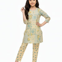 Lawn Multicolor Stitched Suit - J. Junaid Jamshed