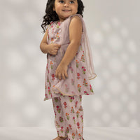 Linen Purple Stitched Suit - J. Junaid Jamshed