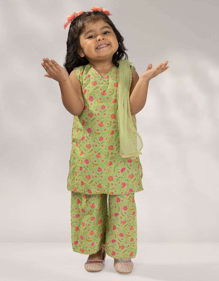 Linen Green Stitched Suit - J. Junaid Jamshed