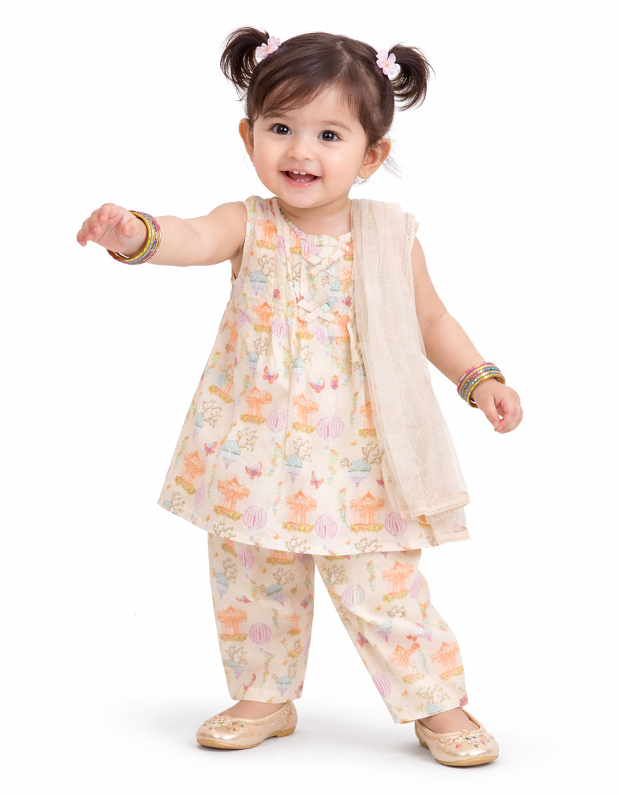 Lawn Multicolor Stitched Suit - J. Junaid Jamshed