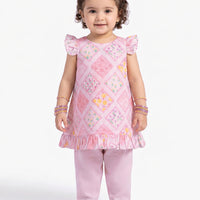 Lawn Multicolor Stitched Suit - J. Junaid Jamshed