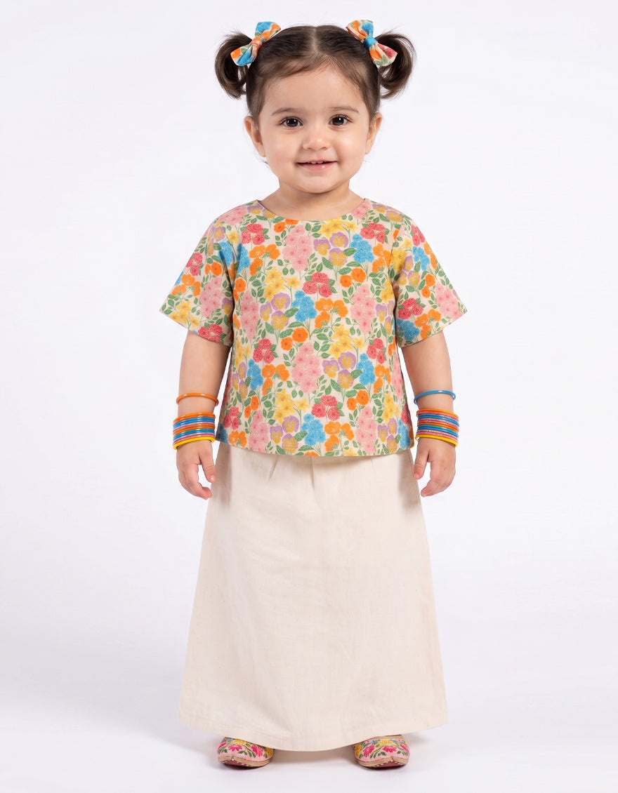 Lawn Multicolor Stitched Suit - J. Junaid Jamshed