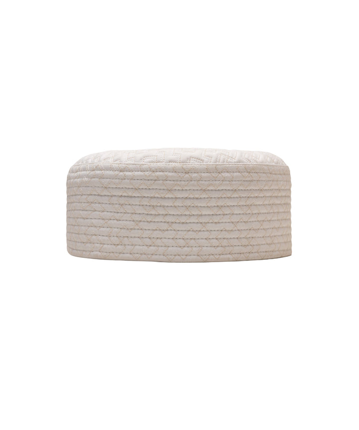Blended White Cap - J. Junaid Jamshed