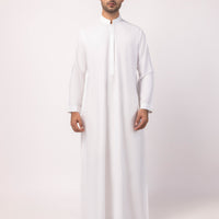 Blended White Jubba - J. Junaid Jamshed
