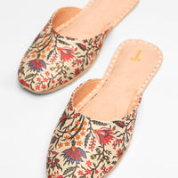 Silk Multicolor Chappal - J. Junaid Jamshed