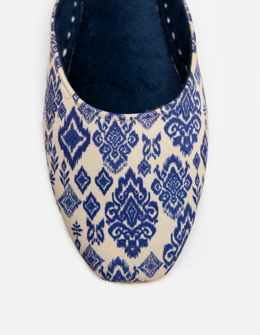 Silk Multicolor Chappal - J. Junaid Jamshed