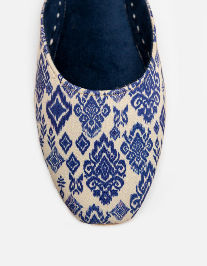 Silk Multicolor Chappal - J. Junaid Jamshed