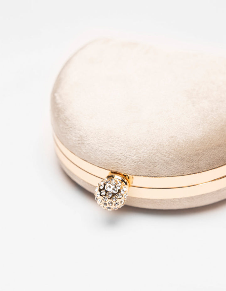 Velvet Grey Hand Bag - J. Junaid Jamshed