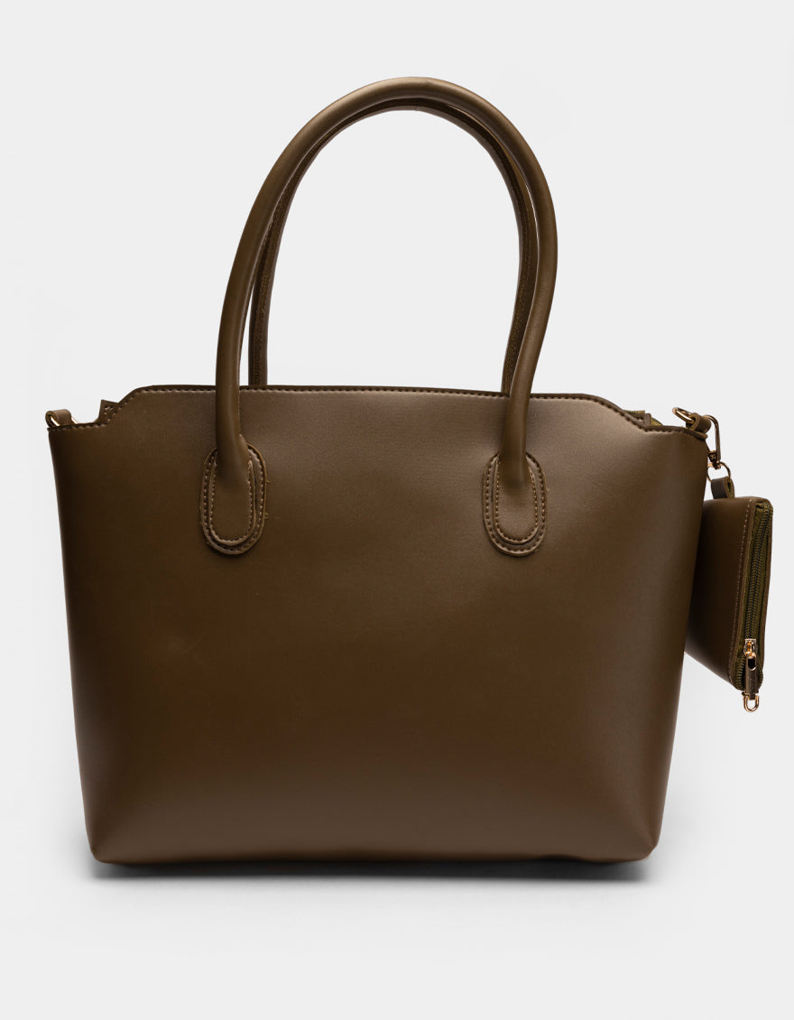 Green Hand Bag - J. Junaid Jamshed