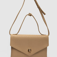 Cream Hand Bag - J. Junaid Jamshed