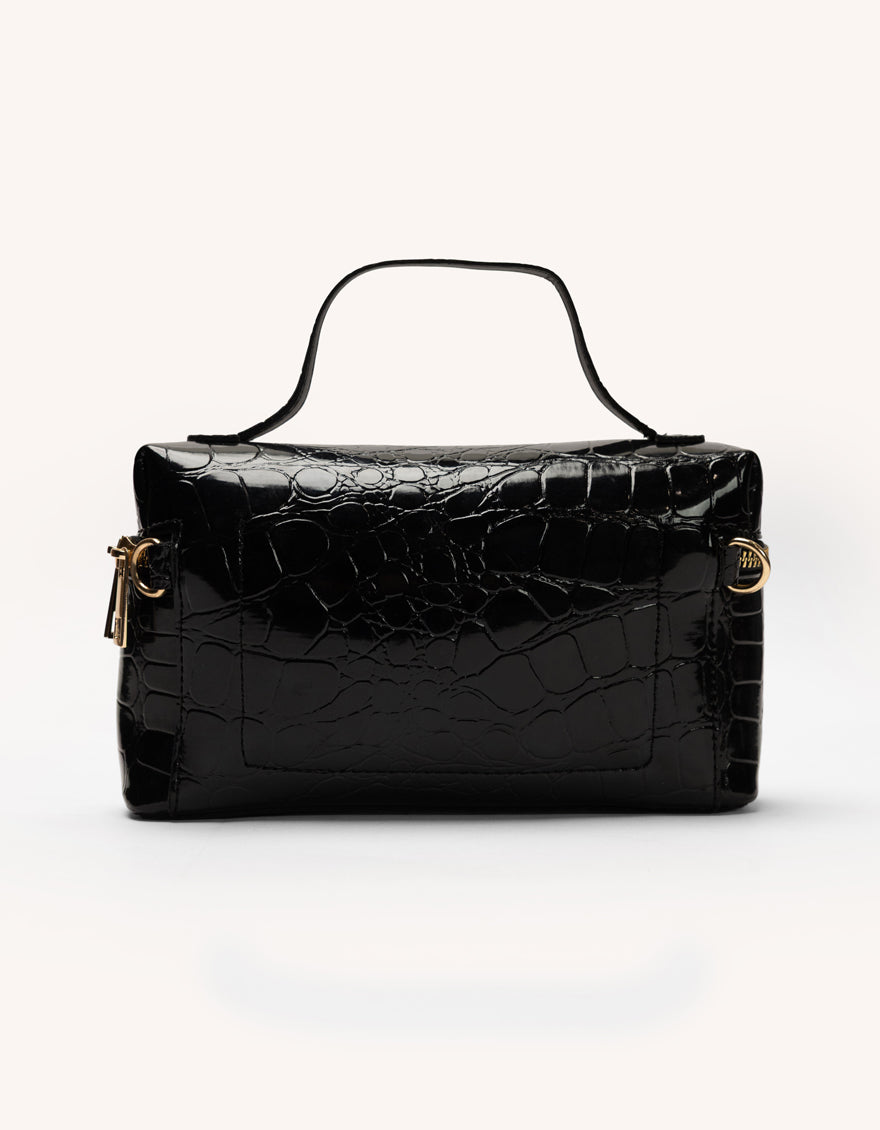 Black Hand Bag - J. Junaid Jamshed