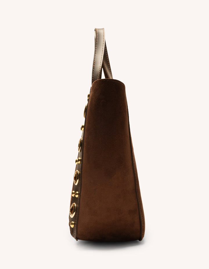 Brown Hand Bag - J. Junaid Jamshed