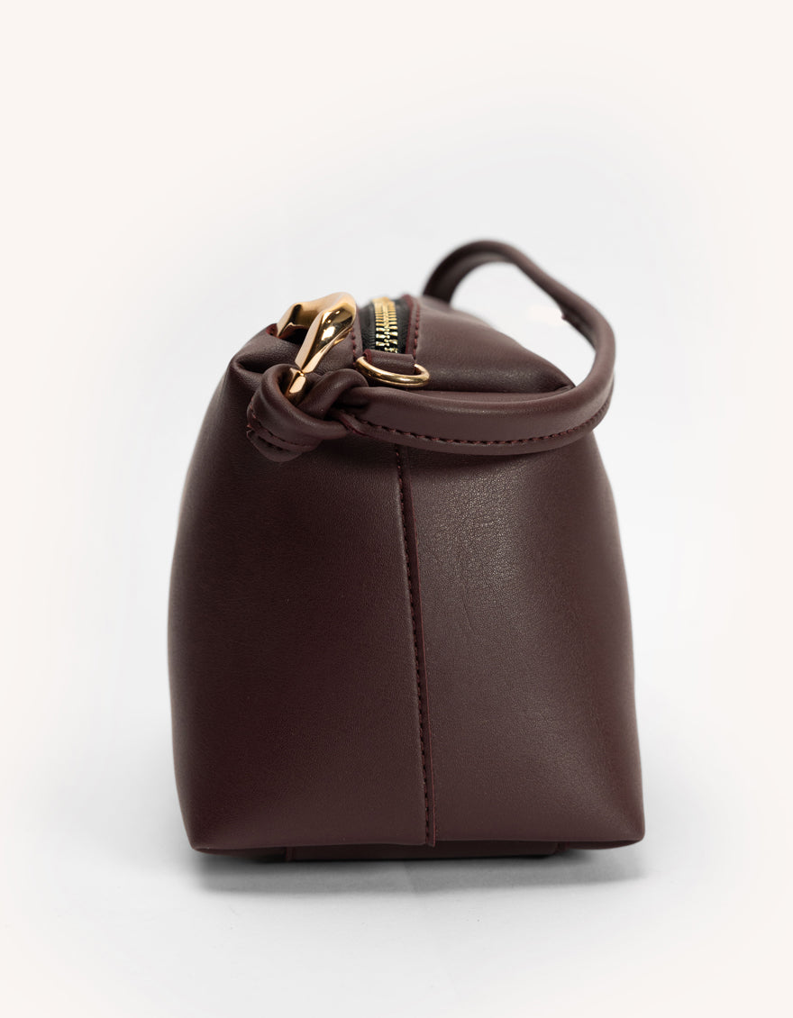 Brown Hand Bag - J. Junaid Jamshed