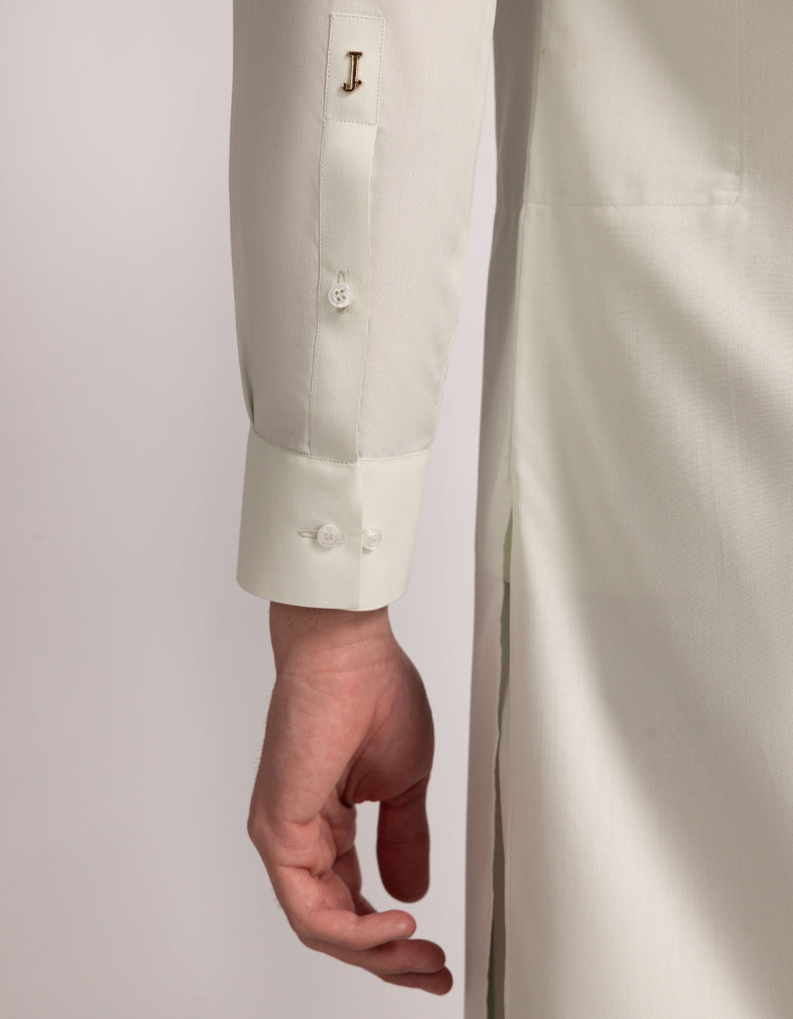 Blended Light Green Shalwar Kameez  - J. Junaid Jamshed