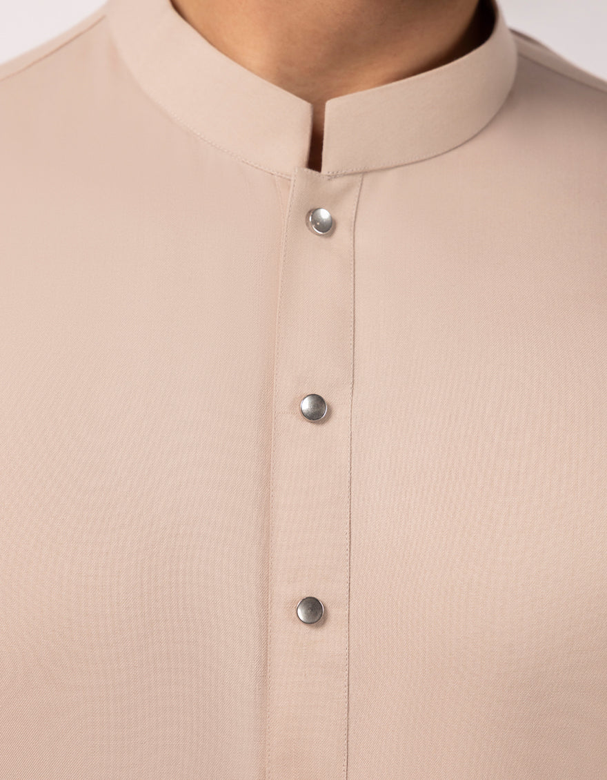 Blended Tea Pink Shalwar Kameez - J. Junaid Jamshed