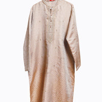 Blended Brown Special Kurta - J. Junaid Jamshed