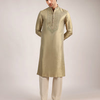 Blended Gold Special Kurta - J. Junaid Jamshed