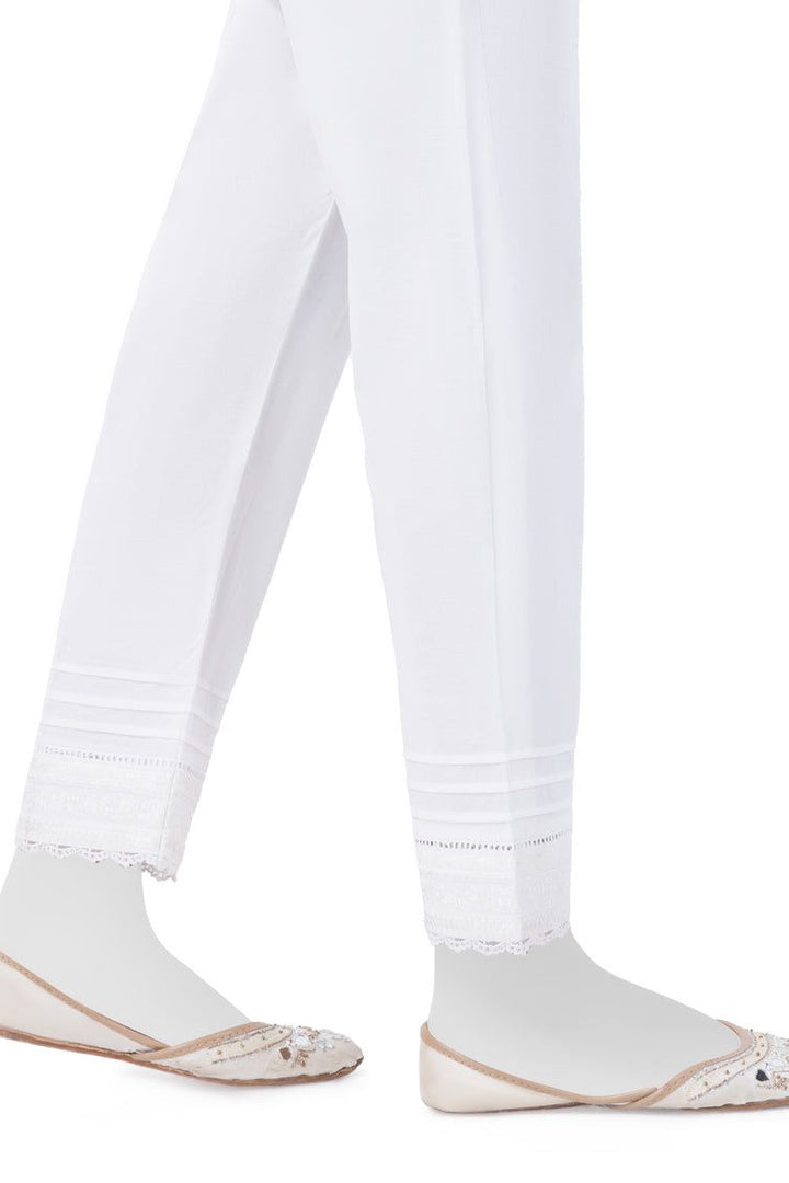 Lawn White Shalwar - J. Junaid Jamshed