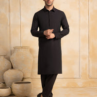Blended Light Green Unstitched Suit - J. Junaid Jamshed