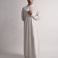 Blended White Jubba - J. Junaid Jamshed